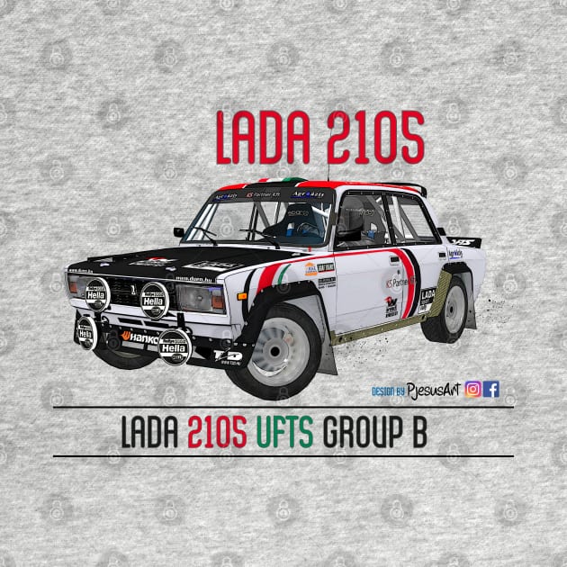 Lada 2105 VFTS Group B Front 10 by PjesusArt